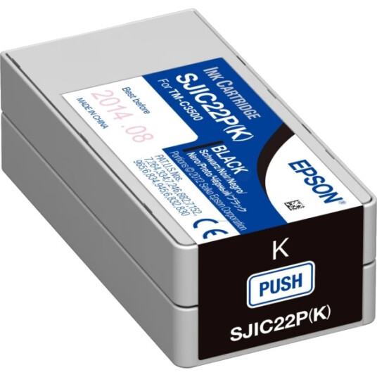 Epson Blekkpatron SJIC22P(K) Sort (33ml)