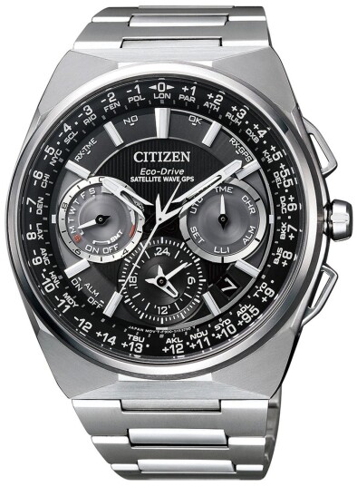 Citizen Herreklokke CC9008 84E Titanium Sort/Titan Ø45.4 mm