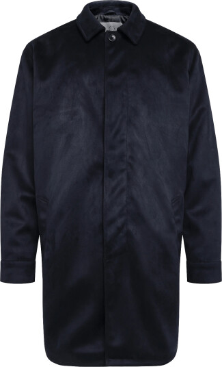 Human Scales Roy Vegan Suede Jacket Navy S