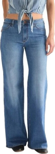 Wrangler Dame Jeans Blå W24 L32,