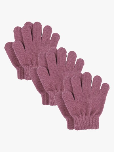 Lindberg Kids' Åsbro Magic Glove 3-Pack 2-5 years, Blush Lindberg Kids' Åsbro Magic Glove 3-Pack 2-5 years, Blush