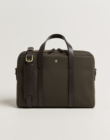 MismoM/S Endeavour BriefcaseArmy/Dark Brown