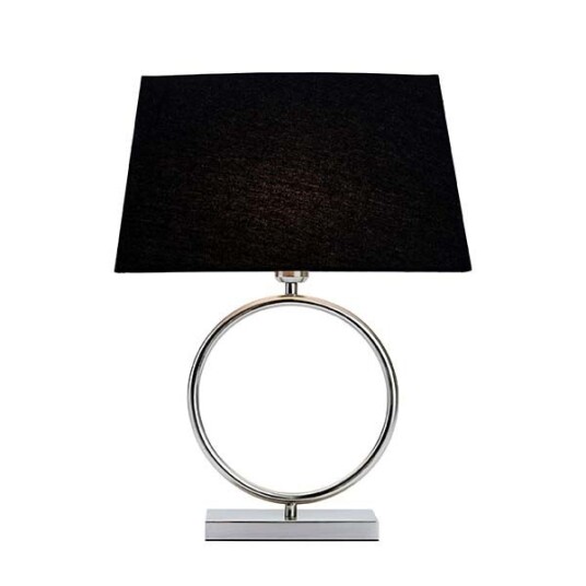 RIVA 2 Bordlampe uten skjerm – Elegant og moderne ståldesign H 40 cm E27 sokkel