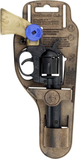 Gonher Cowboy knallpistol i plast 8 skudd