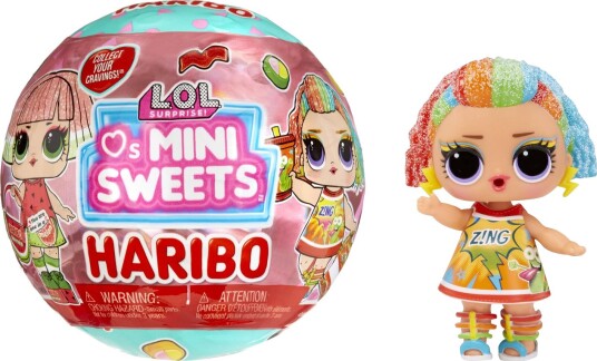 L.O.L. Surprise! Loves Mini Sweets X HARIBO Overraskelsesdukke 4+ år