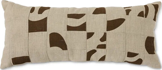 HKliving Natural patched pute 30x70 cm Beige HKliving Natural patched pute 30x70 cm Beige