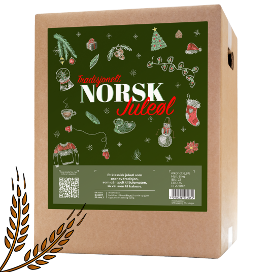 Ølbrygging As Tradisjonelt Norsk Juleøl allgrain ølset Klassisk norsk juleøl