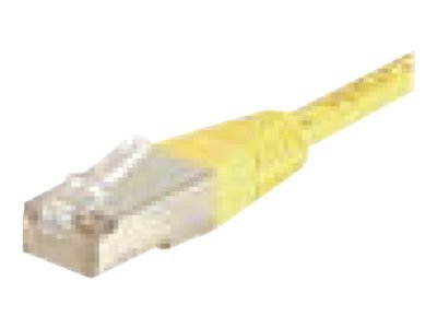 Exertis Koblingskabel Rj-45 Hann Til Rj-45 Hann 3 M Foliebelagt Uskjermet Tvinnet Kabelpar F/Utp Cat 6 Formstøpt Gul