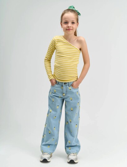 The New Tnsia Wide Fit Jeans Blue 13