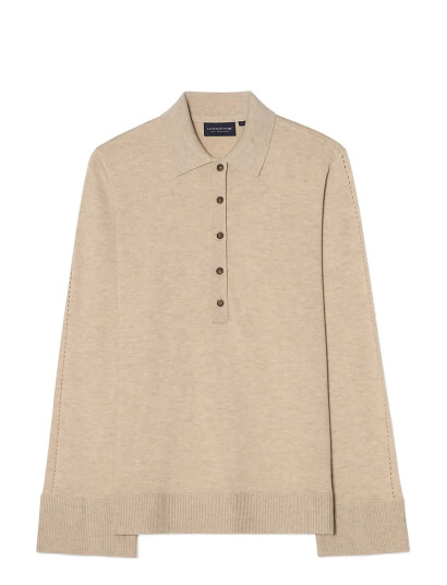 Lexington Clothing Polo Knitted Sweater Beige XL