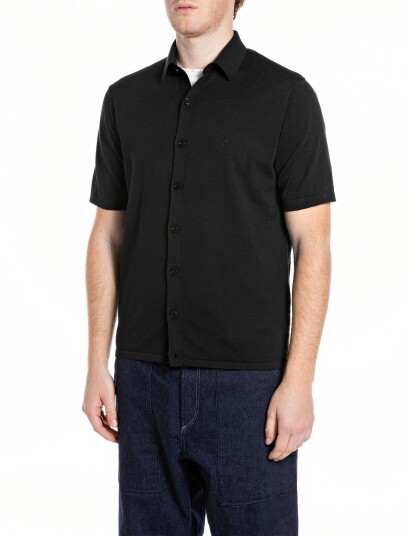 Replay Sweater Regular Black S Replay Sweater Regular Black S