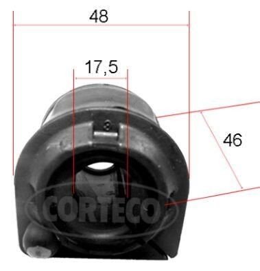 Stabilisator foring CORTECO 49371888 Stabilisator foring CORTECO 49371888