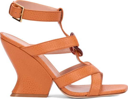 Alberta Ferretti Dame Sko Oransje 37 EU, Alberta Ferretti Dame Sko Oransje 37 EU,