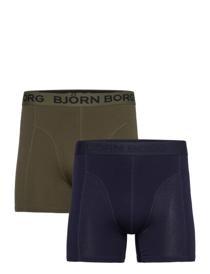 Björn Borg Cotton Stretch Boxer 2P - Multi/patterned - XXL