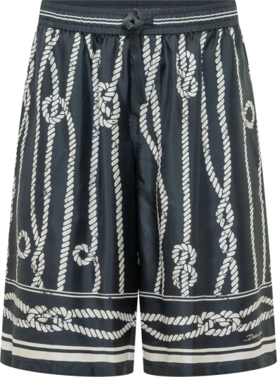 Dolce & Gabbana Herre Shorts Blå 2XL, Dolce & Gabbana Herre Shorts Blå 2XL,
