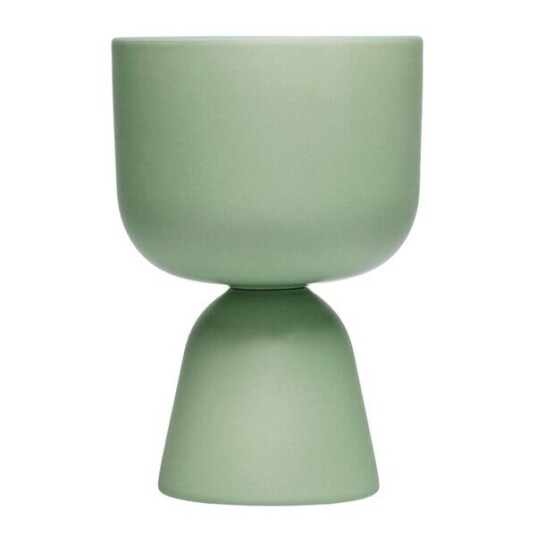 iittala Nappula blomsterpotte 19x12,5 cm matt mint iittala Nappula blomsterpotte 19x12,5 cm matt mint