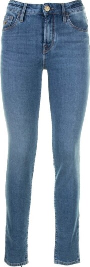 Jacob Cohën Dame Jeans Blå W28,