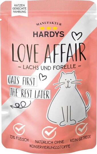 Hardys Love Affair Våtfôr Laks & Ørret 24 X 100 G