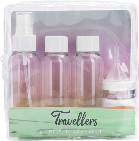 Travellers Sunset reisesett med flasker og krukker 1 sett