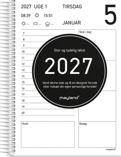 Mayland Seniorkalender 2027