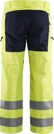 Blåkläder 158518113399C48 Synlighetsbukse med stretch, varselgul/svart Str. C48, Klær