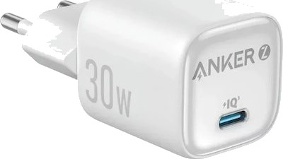 Anker Zolo 30W GaN Hurtiglader USB-C Hvit Mobillader Anker Zolo 30W GaN Hurtiglader USB-C Hvit Mobillader