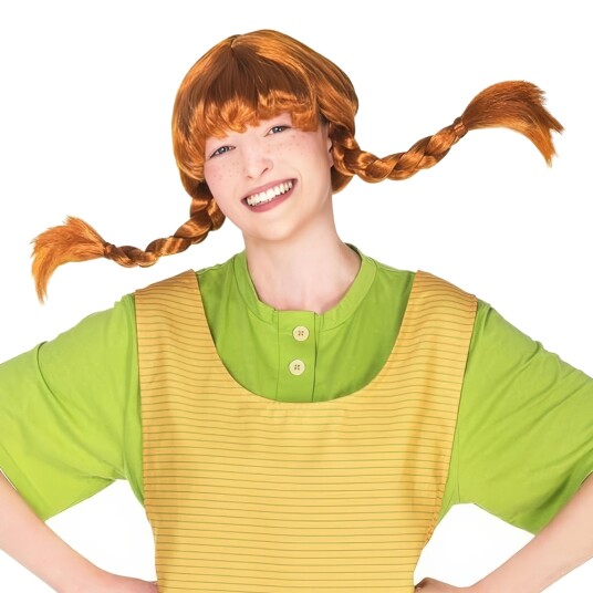 Maskworld / Metamorph Pippi Langstrømpe Parykk One size 131049