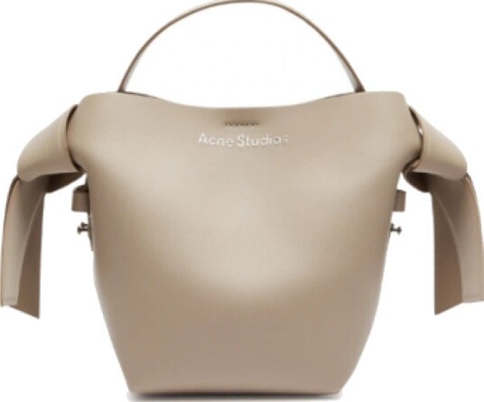 Acne Studios Dame Vesker Beige ONE SIZE, Acne Studios Dame Vesker Beige ONE SIZE,