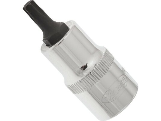 Vigor V2154 Torx Stikkontakt 1/2" med 1 Hode T30 - 5,5 cm