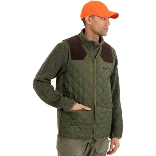 Bergans Of Norway Bergans Unisex Drevsjø Insulated Vest Dark Olive Green L