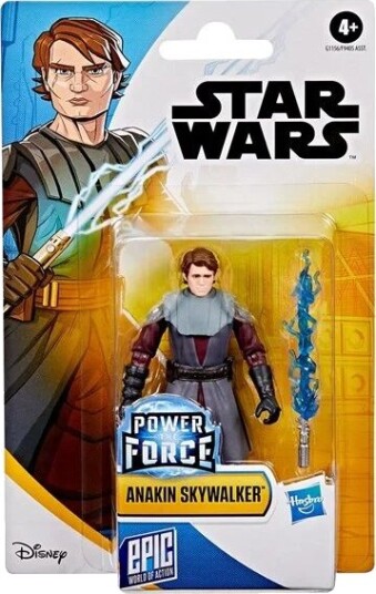 Star Wars Epic World Of Action Anakin Skywalker 4 Inch Action Figure & Accessory