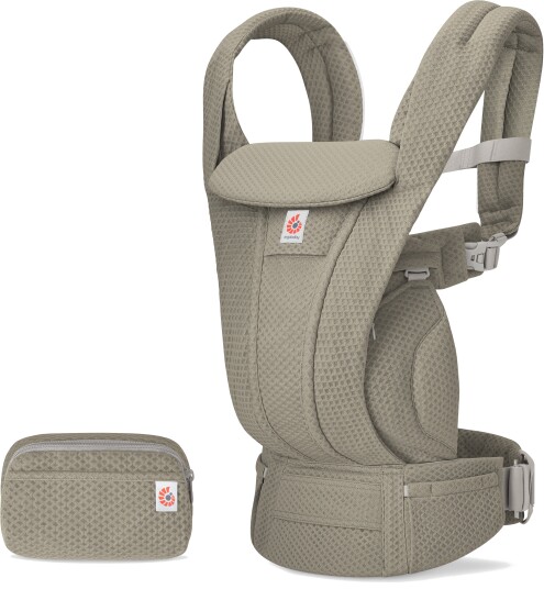Ergobaby Omni Deluxe Bæresele Mesh Soft Olive Ergobaby Omni Deluxe Bæresele Mesh Soft Olive