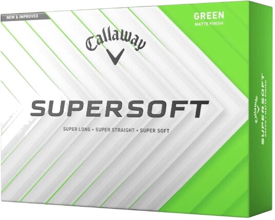 Callaway Supersoft Golfball Grønn Callaway Supersoft Golfball Grønn