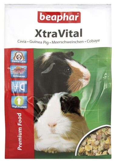 Beaphar Xtravital Marsvinfôr 1Kg Beaphar Xtravital Marsvinfôr 1Kg