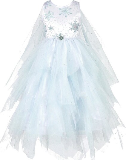 Souza Eira Prinsessekostyme Hvit/Lyseblå 8-10 år 128-140 cm