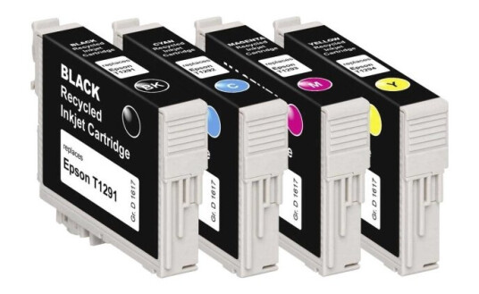 Basetech 1617,4050-126 Kompatibel Svart Cyan Fiolblå Gult Epson Multi Pack B 42 Wd Bx 305 F Bx 305 Fw Bx 305 Fw Plus Bx 320 Fw Bx 525 Wd Bx 535 Wd Bx 625 Fwd Bx 630... 4 Stykker