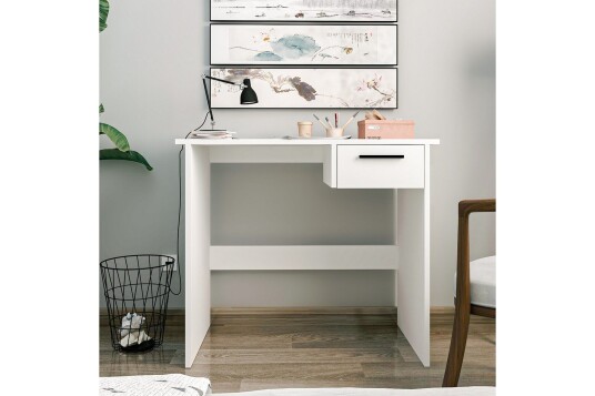 Bralis Skrivebord 45x90 cm Hvit