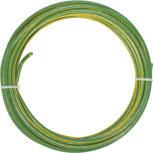 NEXANS PN 10MM2 H07V-R GUL/GRØNN 10METER
