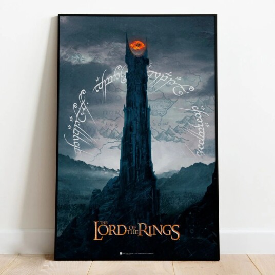 Ringenes Herre Plakat Sauron Tower - 91,5 x 61 cm Ringenes Herre Plakat Sauron Tower - 91,5 x 61 cm