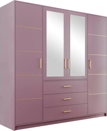 Escaldes Garderobe 196 cm - Grønn