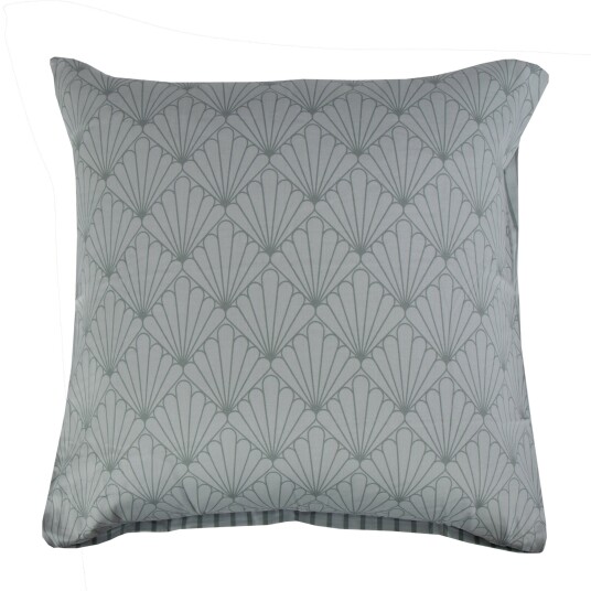 Borg Living Putetrekk - 60x63 cm - 100% Bomullssateng - Fan green