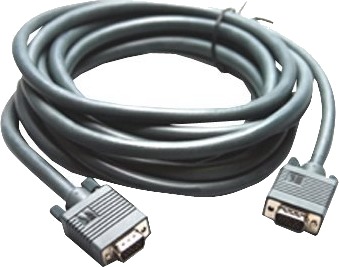 Kramer C Gm/Gm Series C Gm/Gm 75 Vga Kabel Hd 15 Vga Hann Til Hd 15 Vga Hann 22.9 M Formstøpt Flertrådet Tommelskruer Mørk Grå