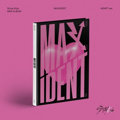 Stray Kids MAXIDENT HEART Ver. CD