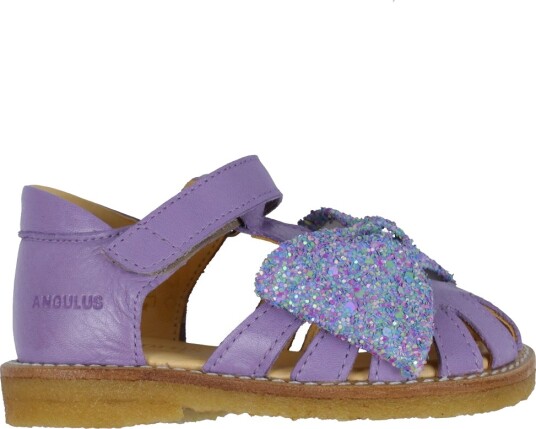 Angulus Sandaler Nybegynner Syrin/Confetti Glitter Angulus 25 Sandals Lilla
