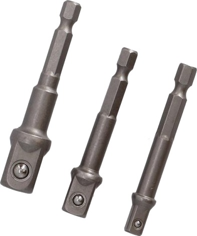 Adapter 1/4 Sekskant Til 1/2 3/8 1/4 Skaft Adapter 1/4 Sekskant Til 1/2 3/8 1/4 Skaft