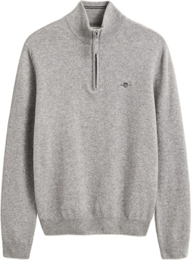 Gant Superfine Lambswool Hz   GREY MELANGE   XL