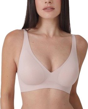 sassa BH Bonded Micro Soft Bra Beige XX Large Dame