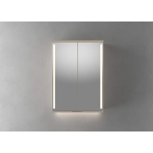 Linn Bad Sogn speilskap 60x84 cm lys eik Linn Bad Sogn speilskap 60x84 cm lys eik