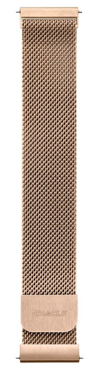 Triacle Natural mesh stålreim universal 20 mm V2 rosegull