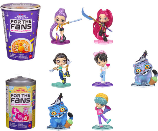 KPop Demon Hunters FOR THE FANS Pack One Random Mini Fig Per Purchase KPDH